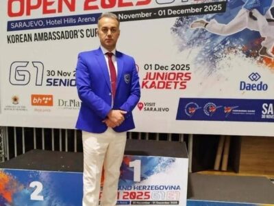 حضور داور اردبیلی در جمع قاضیان بینالمللی/هاشمینژاد در تورنمنت G1 بوسنی سوت میزند