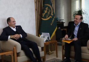 دیدار استاندار قزوین با وزیر جهاد کشاورزی