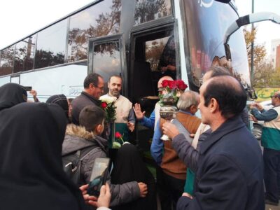 اعزام ۴۵ معلول همدانی برای نخستین بار به زیارت امام رضا(ع)