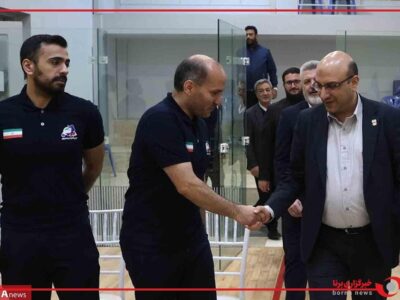 بازدید دبیرکل کمیته المپیک از اردوی تیم های ملی اسکواش دختران و پسران