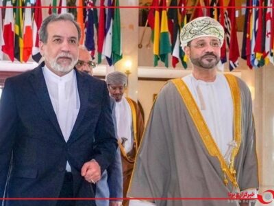 حضور سید عباس عراقچی وزیر امور خارجه در مراسم روز ملی عمان