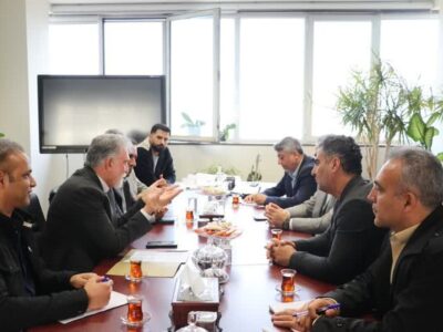 برگزاری نشست مشترک مدیرکل راهآهن شمال۲ با مدیرعامل منطقه آزاد انزلی