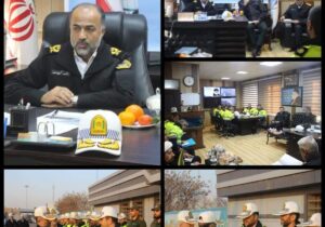 بازدید رئیس پلیس راه فراجا از غرب استان تهران