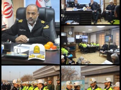 بازدید رئیس پلیس راه فراجا از غرب استان تهران