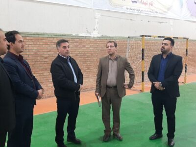 بازدید مدیرکل ورزش و جوانان از اماکن ورزشی شهرستان چوار