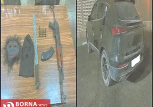 دستگیری دو اوباش و کشف یک قبضه سلاح گرم در شهرستان قدس