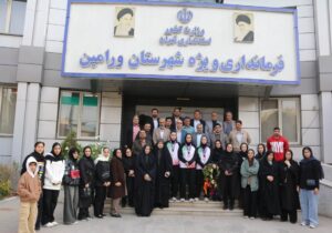 تجلیل از ورزشکاران قهرمان در ورامین