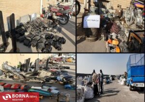 ۴۷۱ ضایعاتی در شهرستان های غرب استان تهران زیر ذره بین پلیس رفت