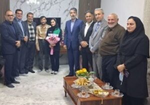 مدیرکل ورزش و جوانان مازندران از قهرمانان المپیک ناشنوایان رشته تکواندو تجلیل کرد