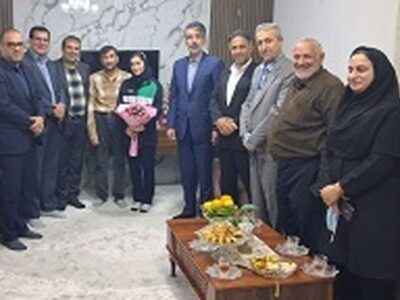 مدیرکل ورزش و جوانان از قهرمانان المپیک ناشنوایان رشته تکواندو تجلیل کرد