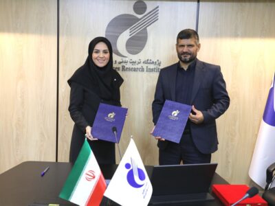  امضای تفاهم‌نامه همکاری مشترک میان پژوهشگاه تربیت بدنی و فدراسیون ترای‌اتلون  