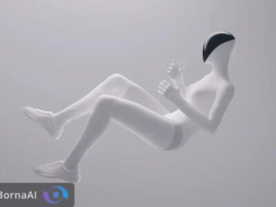 راهرفتن انسانی ربات چینی جنجال به پا کرد!+فیلم