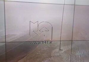 بارش برف در گردنه چری آغاز شد+فیلم