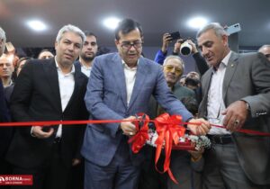 آیین افتتاح ساختمان فدراسیون دوچرخه سواری