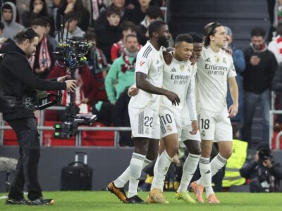 بازگشت به مسیر پیروزی با درخشش امباپه/ برد بی‌دردسر رئال مقابل بیلبائو