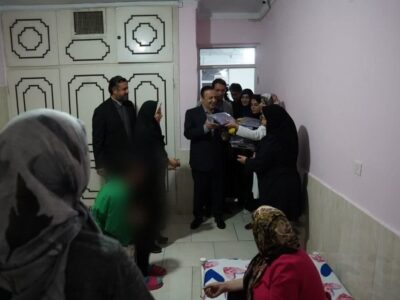 استاندار قزوین از مرکز شبانه ‌روزی پویا ویژه بانوان معلول ذهنی بازدید کرد