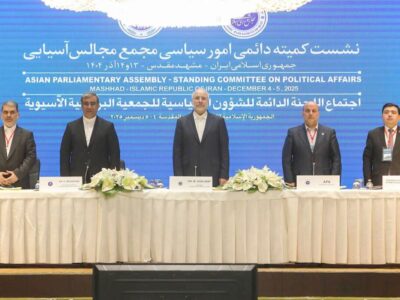 آغاز نشست کمیته سیاسی APA با حضور رئیس مجلس