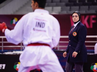 داور ایرانی مدیر تاتامی لیگ جهانی کاراته وان ایتالیا شد