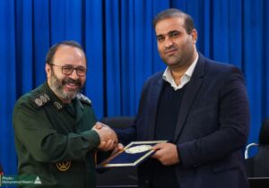 مراسم تجلیل از بسیجیان نمونه منطقه آزاد ارس و شهرستان جلفا برگزار شد