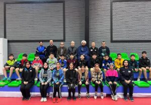 برگزاری نشست معارف نماز برای ورزشکاران تیم ملی نوجوانان تنیس روی میز
