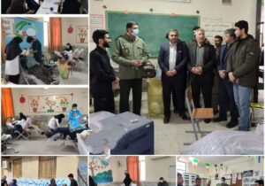 ارائه خدمات جامع سلامت به مرزنشینان در اردوی جهادی روستای چشمه بید شهرستان مرزی زیرکوه
