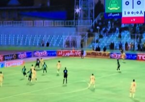 کسب یک امتیاز فوتبالیست های شمس آذر مقابل خیبر