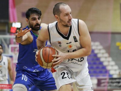 دیدار تیم های بسکتبال گلنور – نفت زاگرس