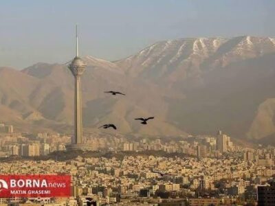کیفیت هوای تهران برای کودکان و سالمندان آلوده است