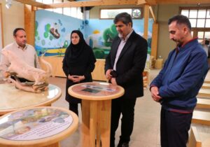 بازدید مدیرکل دفتر مشارکتهای مردمی سازمان حفاظت محیط زیست کشور از مرکز بازدیدکنندگان تالاب انزلی و خانه محیط زیست