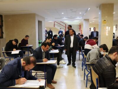 آزمون استخدامی کادر اداری قوه قضائیه با رقابت ۲۴۱۲ داوطلب در اردبیل برگزار شد
