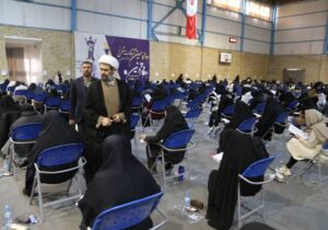 بازدید رئیس کل دادگستری استان قزوین از آزمون استخدامی قوه قضاییه 