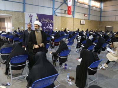 بازدید رئیس کل دادگستری استان قزوین از آزمون استخدامی قوه قضاییه 