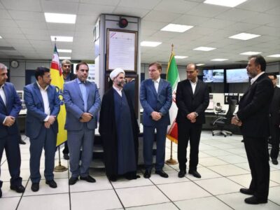 بازدید معاون اول قوه قضاییه از پالایشگاه سوم پارس جنوبی