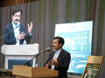 معاون رییس‌جمهور: مردم خوزستان کلاس درس مشارکت و مقاومت برای ایران هستند / جبران دین به استان با توسعه فضاهای آموزشی