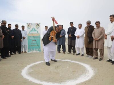 آیین کلنگ زنی احداث مدرسه ۴ کلاسه روستای وشنام مرید برگزار شد