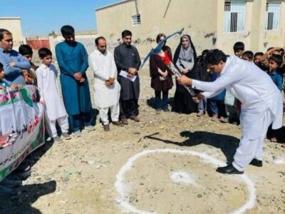 کلنگ‌زنی سه واحد آموزشی جدید در ادامه نهضت ساخت یک‌هزار کلاس درس در چابهار