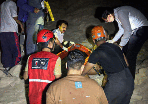 حادثه سقوط از ارتفاع در پارک پنجعلی بندرعباس