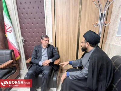 دیدار رییس اداره اوقاف و امور خیریه شهرستان قدس با نماینده مجلس مردم شهرستانی غرب تهران در مجلس