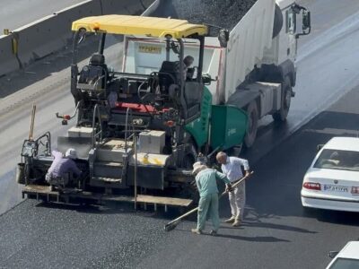 اجرای بیش از هزار و ۶۰۰ تن عملیات آسفالت‌ریزی و بهسازی راه‌ها در قزوین