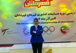 قضاوت داور همدانی در مسابقات قهرمان قهرمانان خردسالان و نونهالان کشور