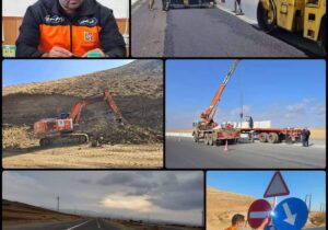 بهسازی و آسفالت بیش از ۱۱۴ کیلومتر از راههای بروجرد