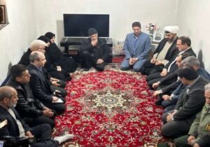 رئیس سازمان بازرسی کل کشور با خانواده شهید حمید مهری دیدار کرد