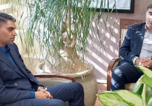 دیدار “حدادی” مدیرعامل باشگاه پرسپولیس با “علی جوادی” مدیرکل ورزش و جوانان استان تهران