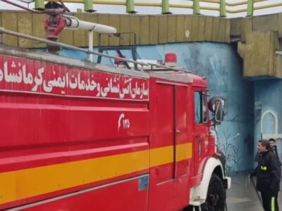 آماده‌باش ۹۰ آتش‌نشان کرمانشاهی در پی صدور هشدار نارنجی بارندگی