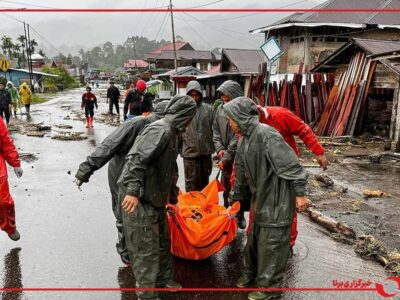 سیل در اندونزی؛ ۹۱۴ نفر کشته و ۳۸۹ تن مفقود شدند