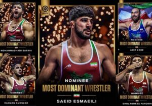 ۵ نماینده ایران در جمع نامزدهای برترین کشتیگیران سال ۲۰۲۵ جهان