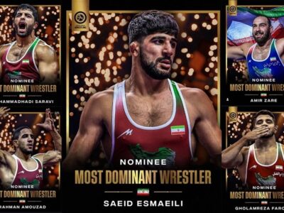 ۵ نماینده ایران در جمع نامزدهای برترین کشتی‌گیران سال ۲۰۲۵ جهان