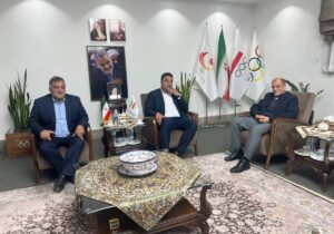 دیدار حدادی و خسروی‌وفا جهت بررسی وضعیت تیم ملی دو و میدانی