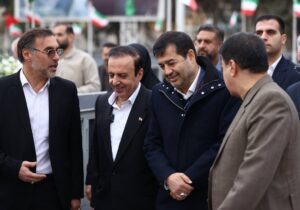 ورود وزیر ورزش و جوانان به قزوین با استقبال مسئولان استانی