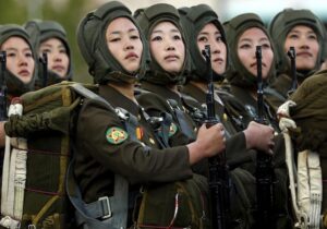 مدت زمان خدمت سربازی دختران در کره شمالی